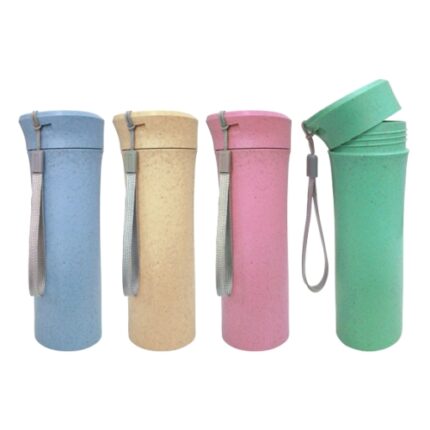 Jarro mug de material de fibra de trigo. Capacidad 400 ml