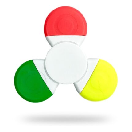 Resaltador Spinner de 3 colores