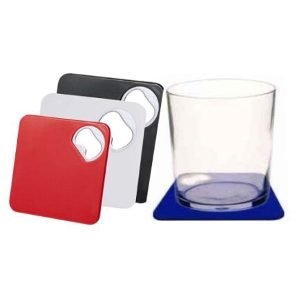 Posavasos de PET con abridor