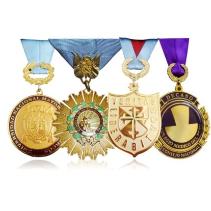Medalla para premiación. Incluye cinta