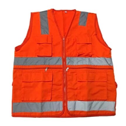 Chaleco Multibolsillo Naranja