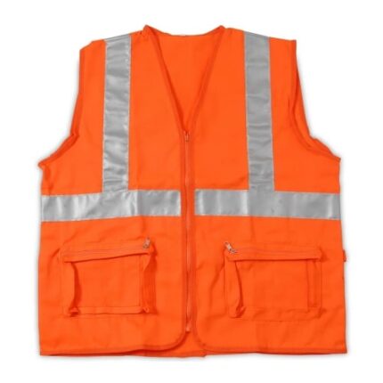 Chaleco para obra Naranja