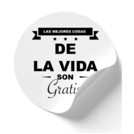 Etiquetas Adhesivas impresas en 1440 DPI