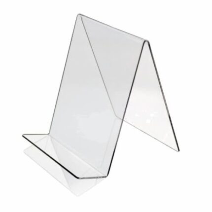 Exhibidor acrilico para libros de 4mm - Medida 20x20