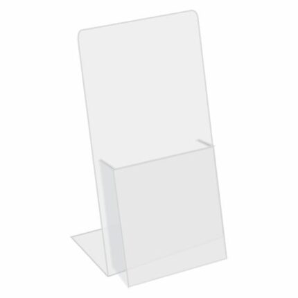 Porta volante acrilico de 1 pieza de 2 mm - Medida: 8x21 cm