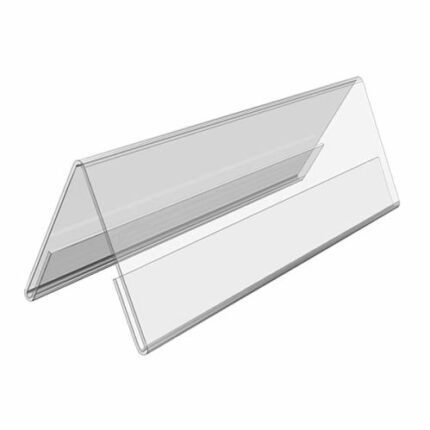 Tareco acrilico para nombres de 2 mm - Medida: 22 x 11 x 11 cm