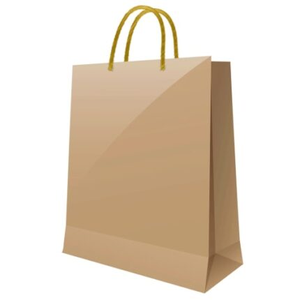 Bolsas de papel Liner o Kraft con asas de Yute o Driza