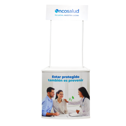 Modulo Desarmable de PVC importado Publicitario