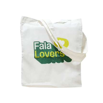 Bolsa de tocuyo con fuelle. Medida 40 x 40 x 10 cm